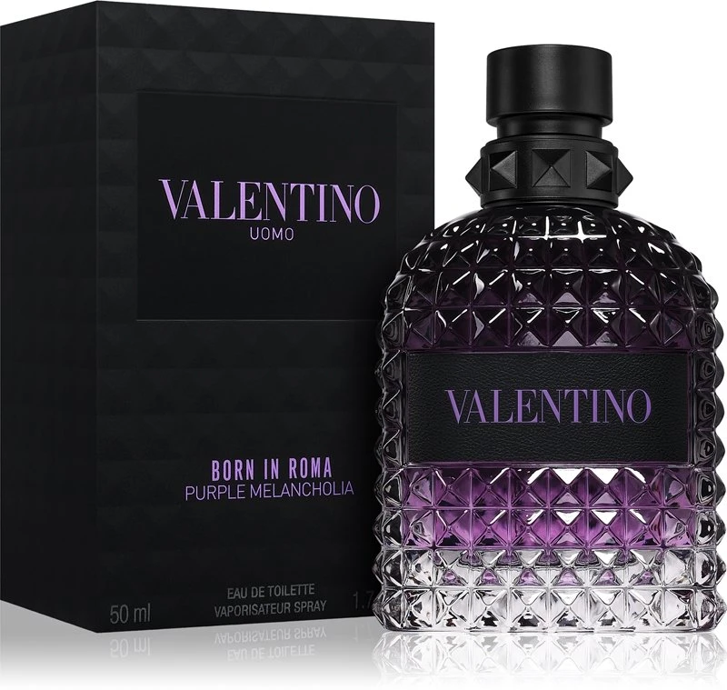Valentino Uomo Born In Roma Violetinė Melancholia EDT tualetinis vanduo vyrams, 50 ml