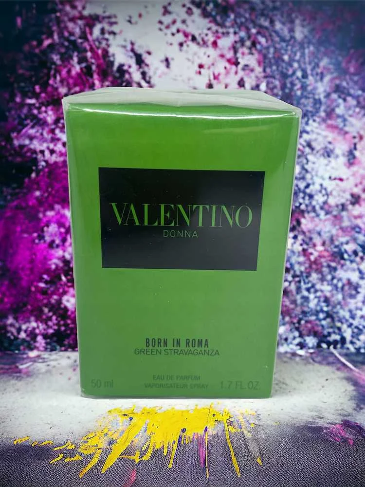 Valentino Donna Born In Roma Žalias Stravaganza EDP parfumuotas vanduo moterims, 50 ml
