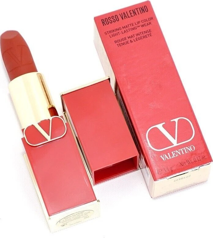 Valentino Rosso Matte Kreminis Lipstick 219A Papildomas 3.5 g
