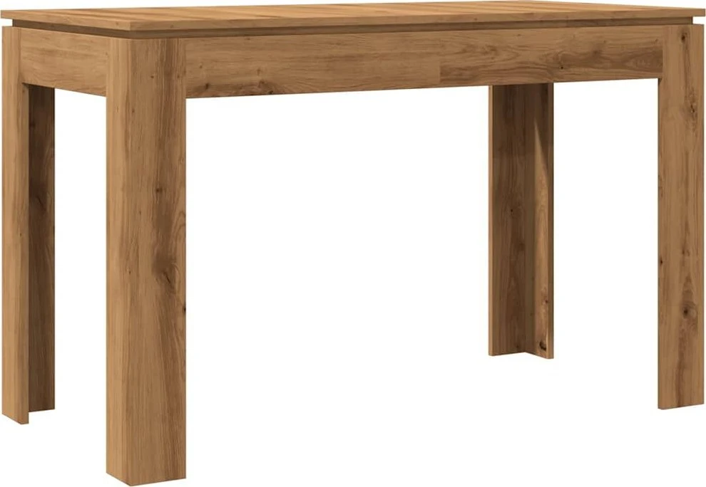 Valgomojo stalas, artisano ąžuolo, 120x60x76cm, mediena