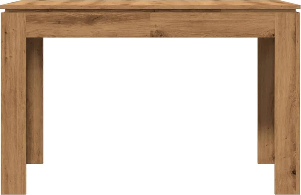 Valgomojo stalas, artisano ąžuolo, 120x60x76cm, mediena