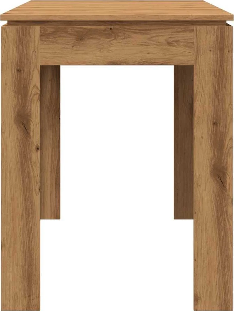 Valgomojo stalas, artisano ąžuolo, 120x60x76cm, mediena