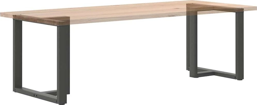 Valgomojo stalo kojelės, T formos, 2 vnt., 80x35x(72-73) cm