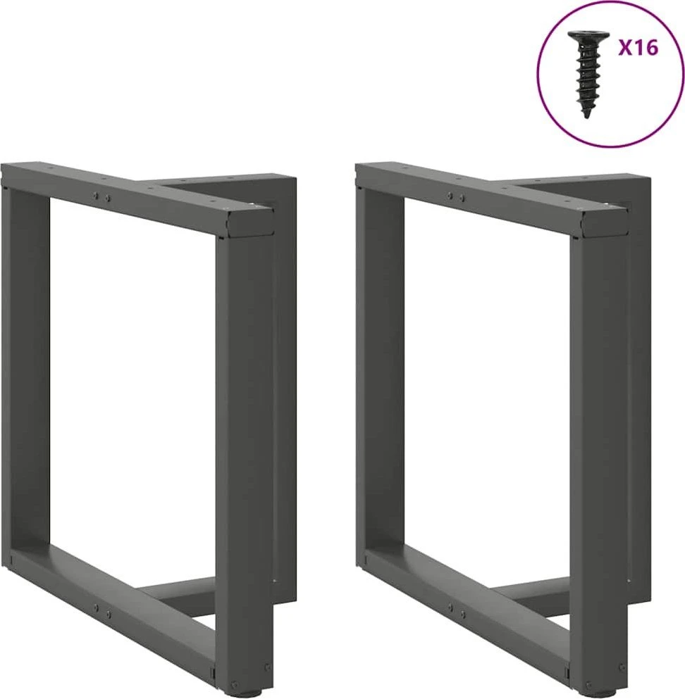 Valgomojo stalo kojelės, T formos, 2 vnt., 80x35x(72-73) cm