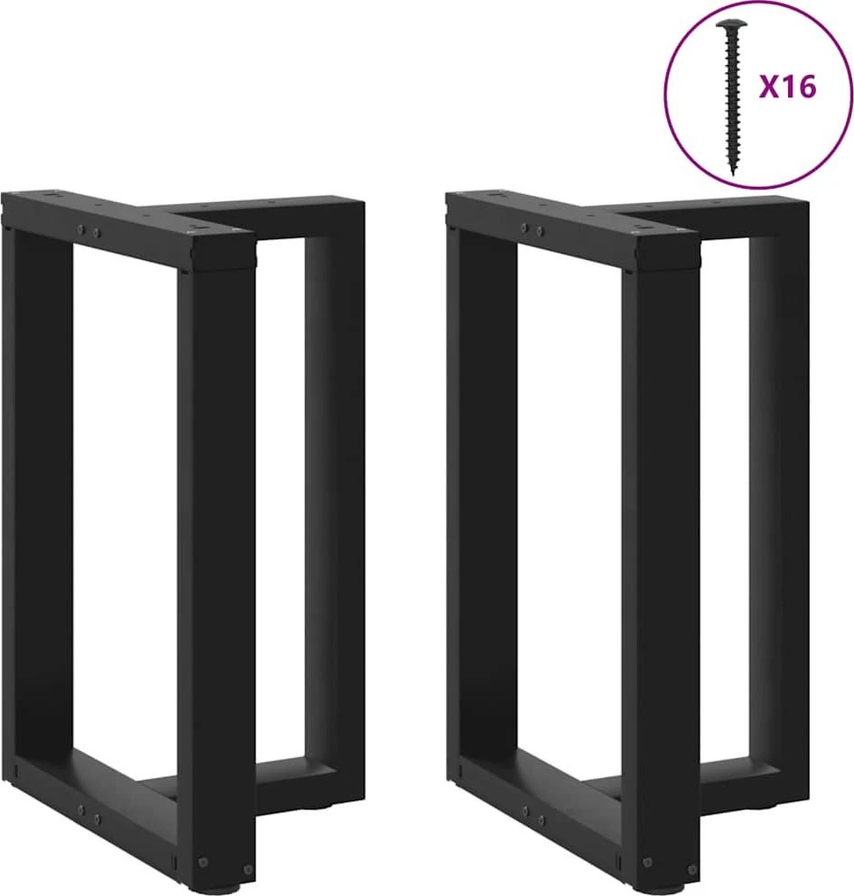Valgomojo stalo kojelės, T formos, 2 vnt., 60x35x(72-73) cm
