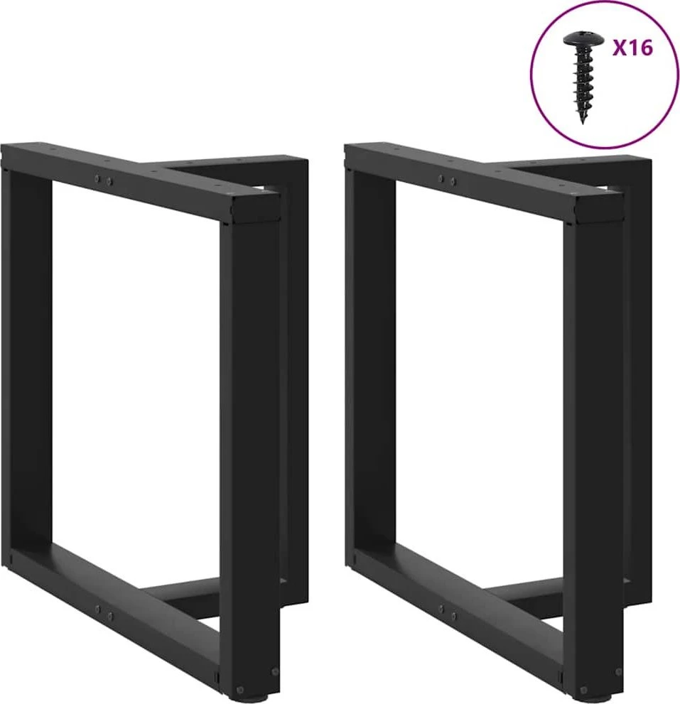 Valgomojo stalo kojelės, T formos, 2 vnt., 80x35x(72-73) cm