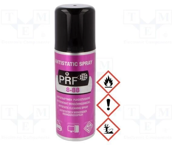PRF 8-88 antistatinis purškiklis, 220ml pakavimo indas