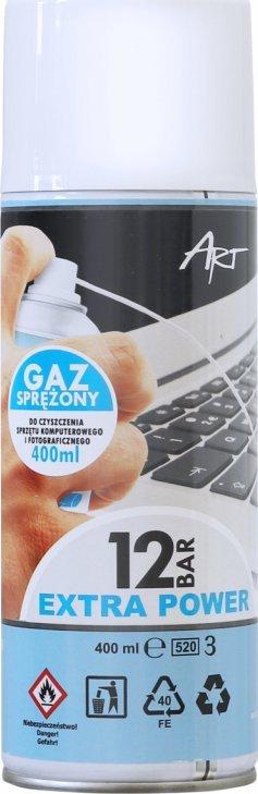 Valiklis ART CZ AS-19 suslėgtas oras 400ml AS-19 Extra Power 12 BAR