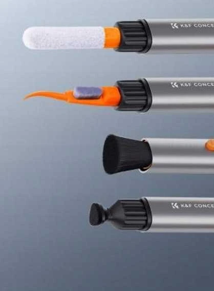 Valiklis Cameron Sino Pen Optics valymo šepetėlis K&f 8in1 keičiami antgaliai Kempinėlių šepetys / Sku.2062