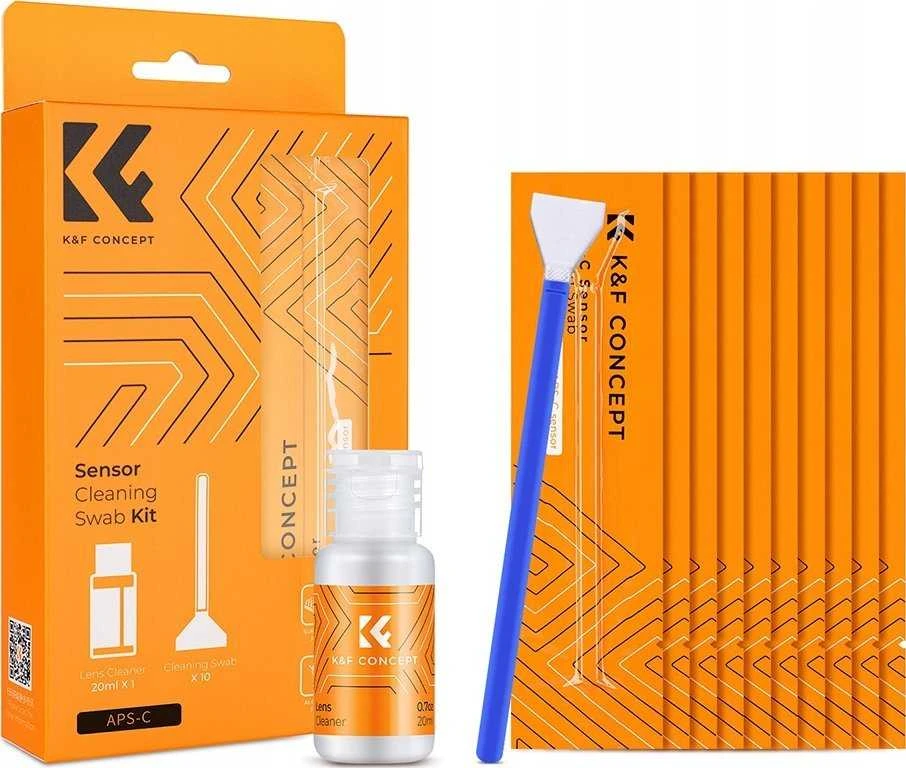 Valiklis Kf Matrix valymo rinkinys Aps-c matricoms K&f Concept LIQUID + 10x mentelė / Sku.1616