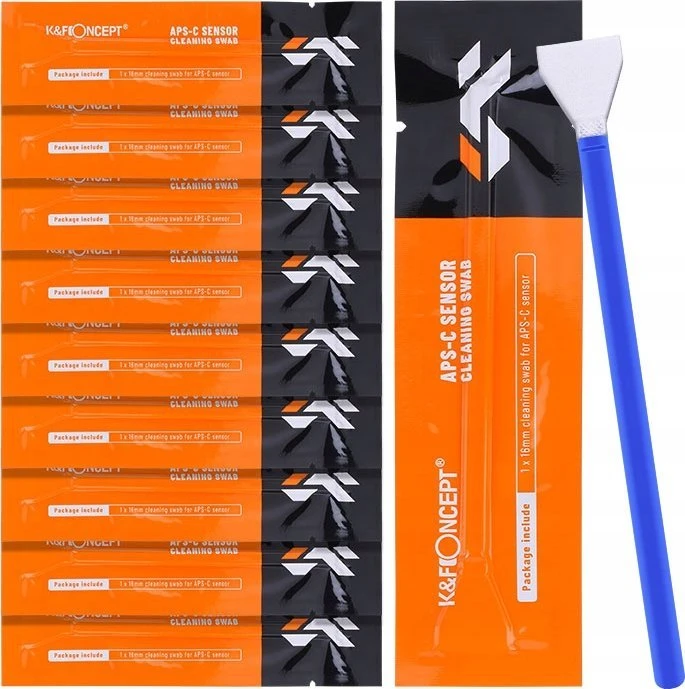 Valiklis Kf Matrix valymo rinkinys Aps-c matricoms K&f Concept LIQUID + 10x mentelė / Sku.1616