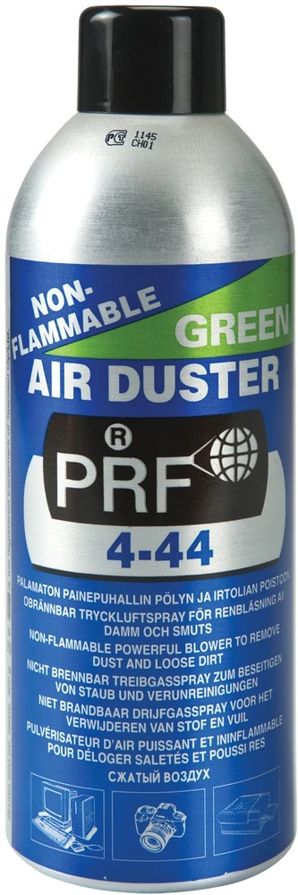 Suspaustas oras PRF 4-44 520ml aerozolis su mėlyna etikete
