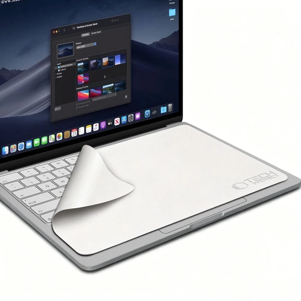Valiklis Ekrano valymo šluostė Tech-Protect POLISHING CLOTH LAPTOP 15-16 PILKA