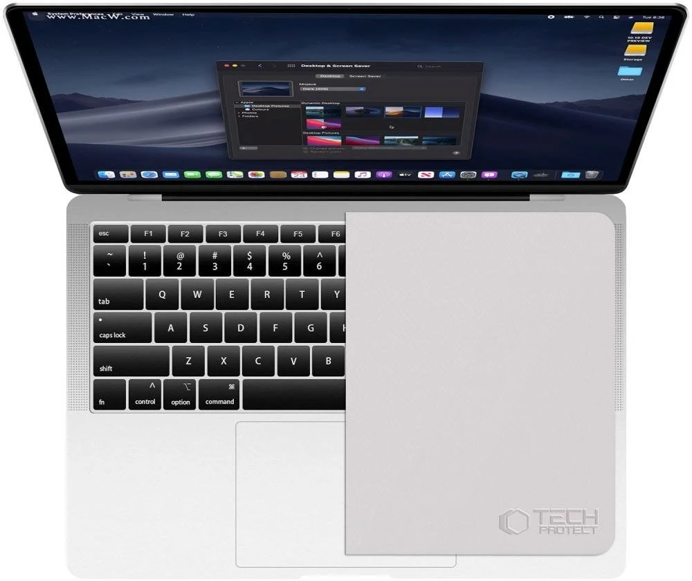 Valiklis Ekrano valymo šluostė Tech-Protect POLISHING CLOTH LAPTOP 15-16 PILKA