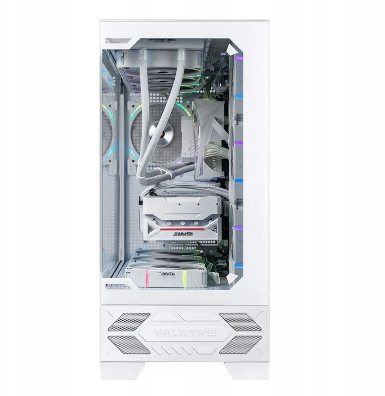 Obudowa Valkyrie VK03 LCD Baltas (VK-CASE03LCDW)