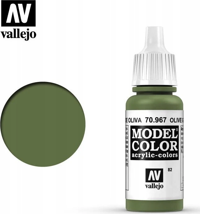 Vallejo: 70.119 – Modelio spalva – Figūrėlė – Veido piešimas (8 x 18 ml)