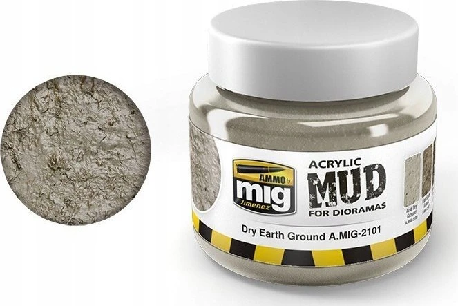 AMMO by MIG Jimenez AMMO MIG akrilinis purvas Dry Earth Ground, 250 ml (2101)