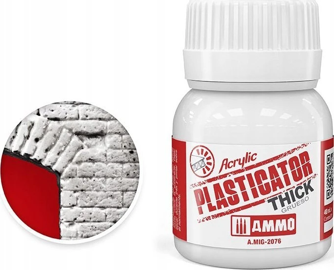 AMMO by MIG Jimenez AMMO MIG Plasticator Tirštas 40 ml (AMIG2076) – gruntas porėtiems paviršiams