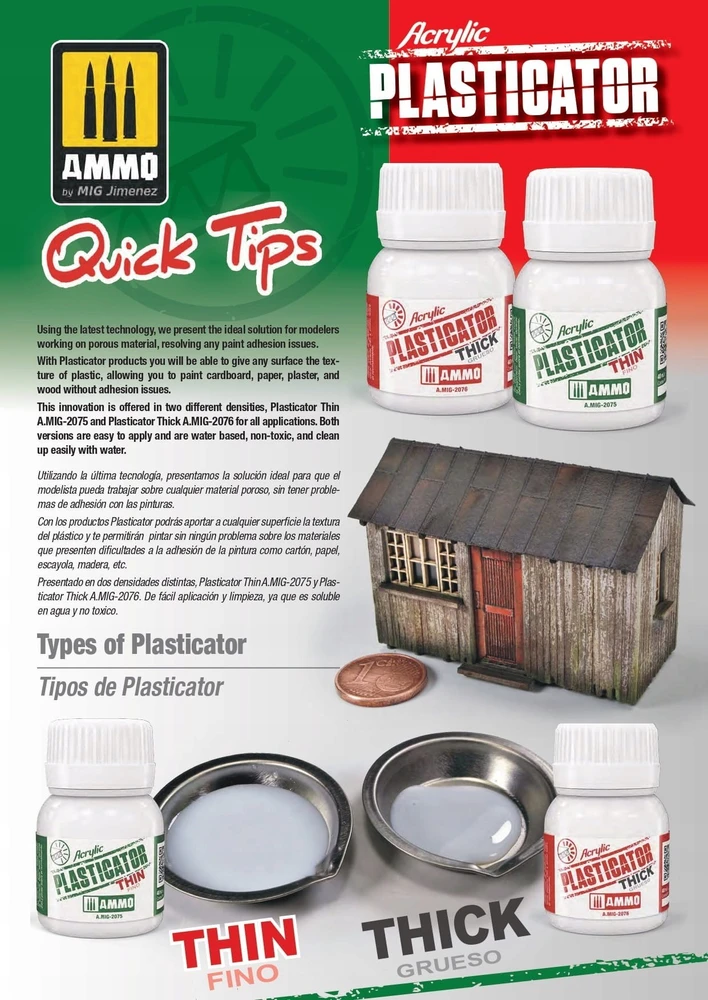 AMMO by MIG Jimenez AMMO MIG Plasticator plonas 40 ml – paviršių sandariklis AMIG2075