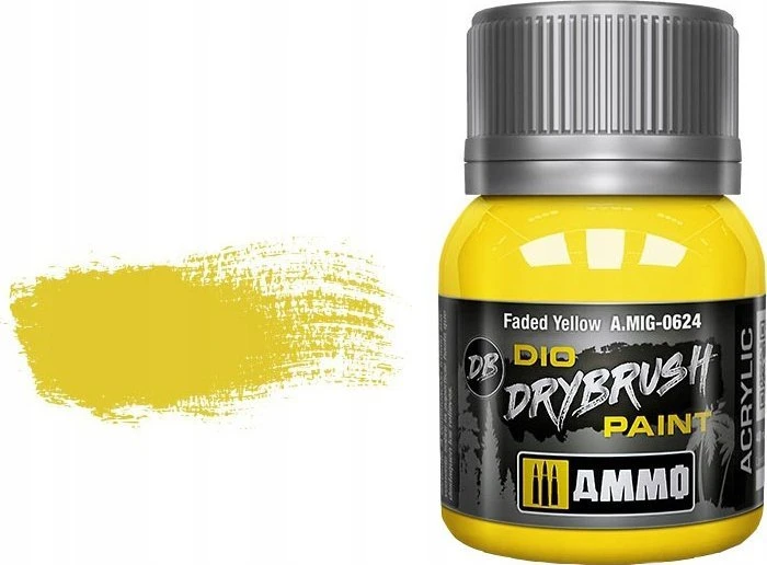 AMMO by MIG Jimenez AMMO by MIG DRYBRUSH Faded Geltona sendinimo dažai, 40 ml (0624)