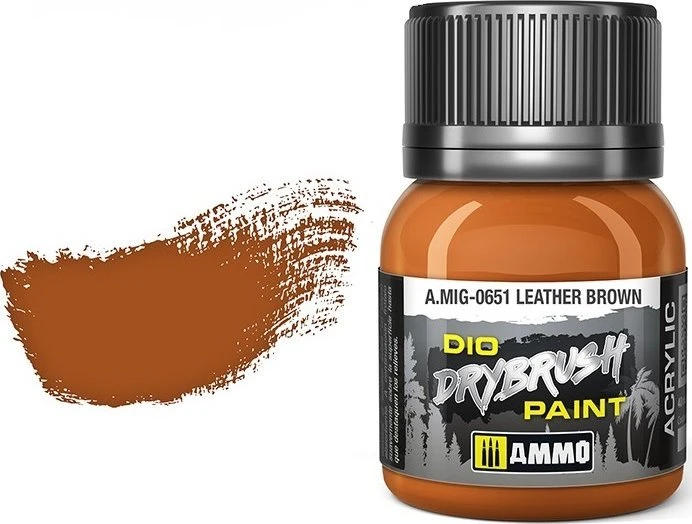 AMMO by MIG Jimenez AMMO by MIG DRYBRUSH sendinimo dažai Odos ruda 40 ml (0651)
