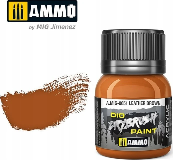 AMMO by MIG Jimenez AMMO by MIG DRYBRUSH sendinimo dažai Odos ruda 40 ml (0651)