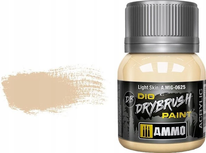 AMMO by MIG Jimenez AMMO MIG DRYBRUSH sendinimo dažai Šviesi oda, 40 ml (0625)