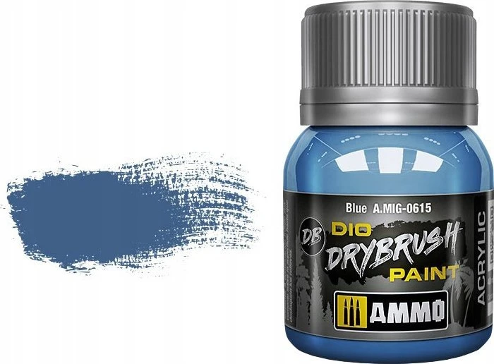 AMMO by MIG Jimenez AMMO by Mig DRYBRUSH mėlyna 40 ml – sendinimo dažai sausam teptukui (0615)