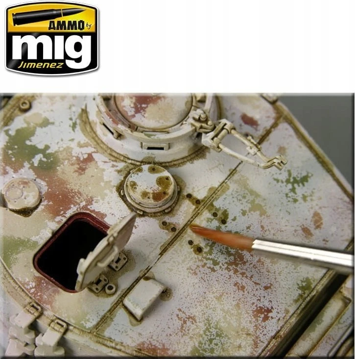 AMMO by MIG Jimenez AMMO MIG rudas sendinimo ploviklis vokiečių Dunkelgelb tankams, 35 ml