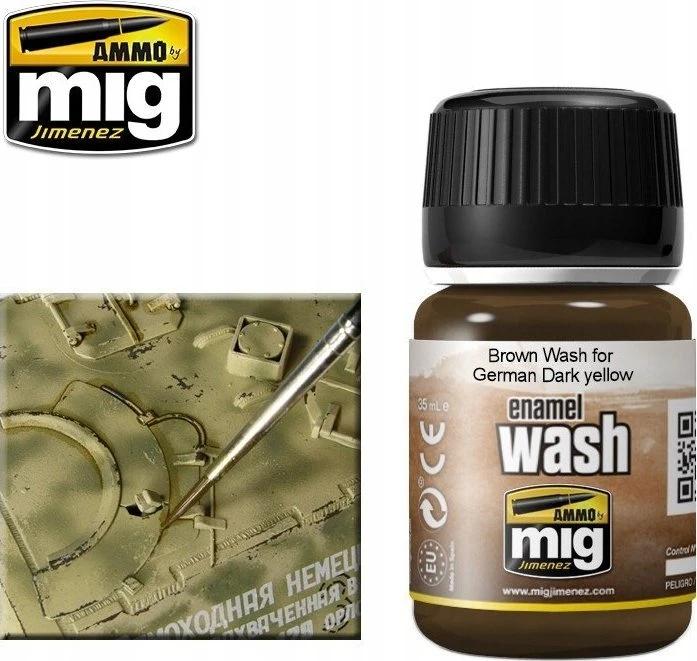 AMMO by MIG Jimenez AMMO MIG rudas sendinimo ploviklis vokiečių Dunkelgelb tankams, 35 ml