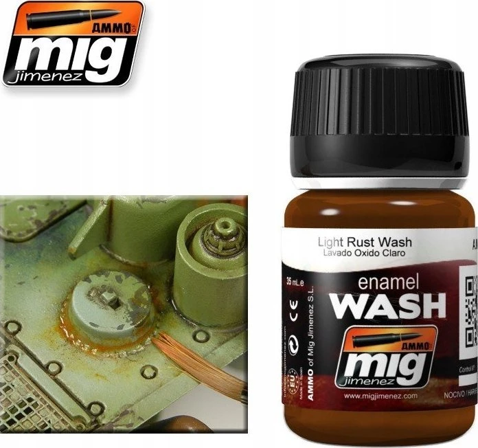 AMMO by MIG Jimenez AMMO MIG Light Rust Wash – šviesių rūdžių sendinimo ploviklis 35 ml