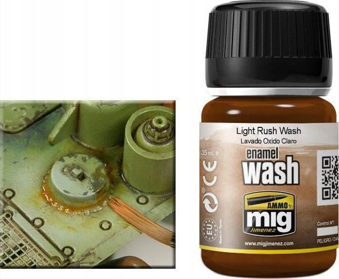 AMMO by MIG Jimenez AMMO MIG Light Rust Wash – šviesių rūdžių sendinimo ploviklis 35 ml