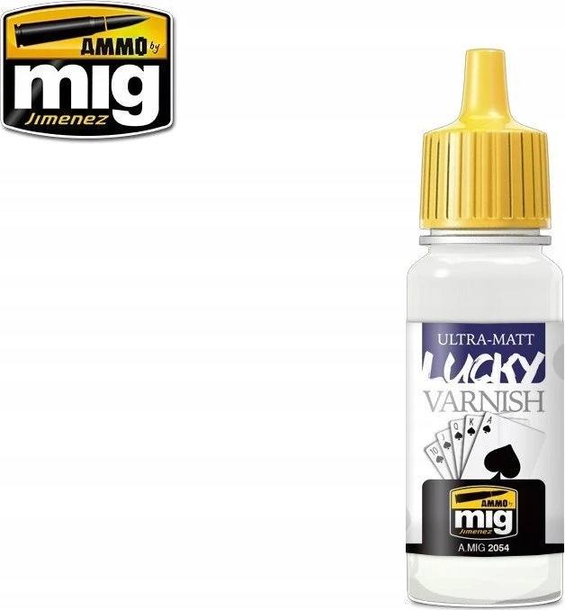 AMMO by MIG Jimenez AMMO by MIG Lucky Varnish ypač matinis akrilinis lakas 17 ml (2054)
