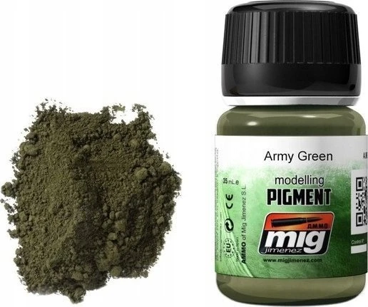 AMMO by MIG Jimenez AMMO by Mig pigmentas Army Žalias 35 ml (3019)