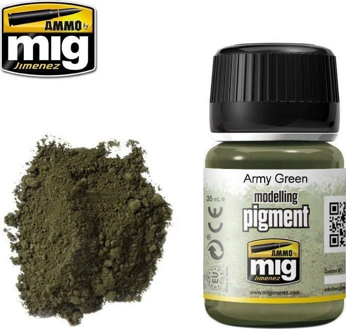 AMMO by MIG Jimenez AMMO by Mig pigmentas Army Žalias 35 ml (3019)