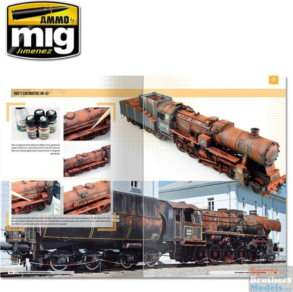 AMMO by MIG Jimenez AMMO MIG: Rūdžių ir oksidacijos efektų vadovas modeliavimui 6098