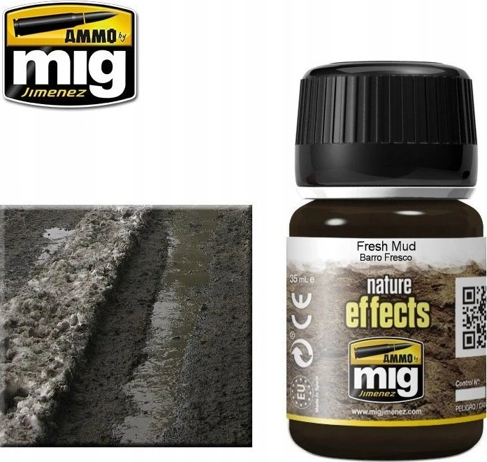 AMMO by MIG Jimenez AMMO MIG FRESH MUD sendinimo emalis, tamsiai rudas purvo efektui, 35 ml 1402