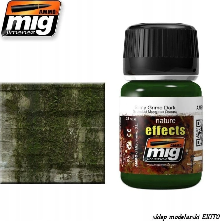 AMMO by MIG Jimenez AMMO MIG Slimy Grime Dark sendinimo efektas, 35 ml (1410)