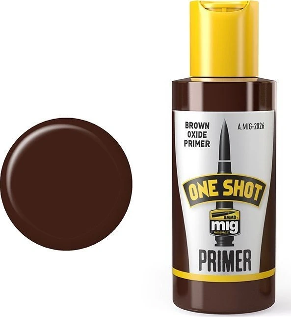 AMMO by MIG Jimenez AMMO MIG vieno sluoksnio pilkas gruntas modeliams, 60 ml, vandens pagrindo