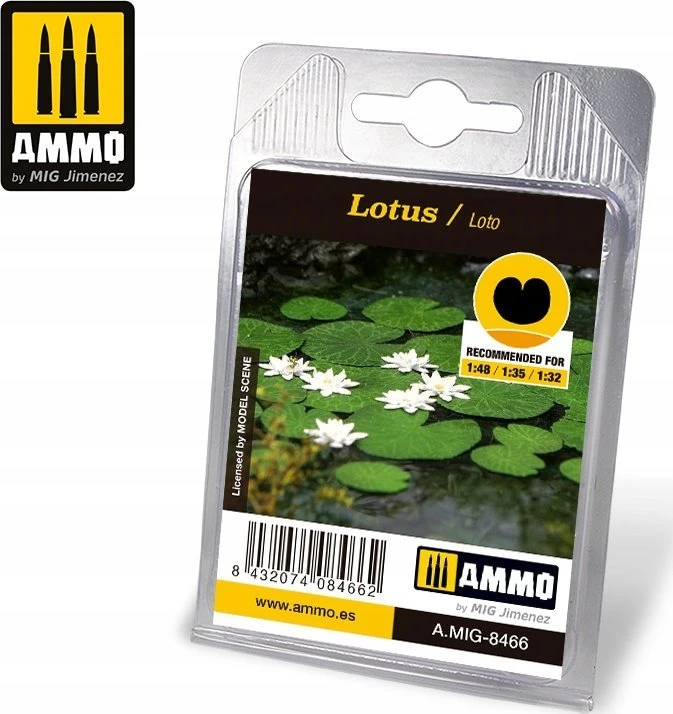 AMMO by MIG Jimenez Itin tikroviškas lotosas dioramoms 1:32–1:48