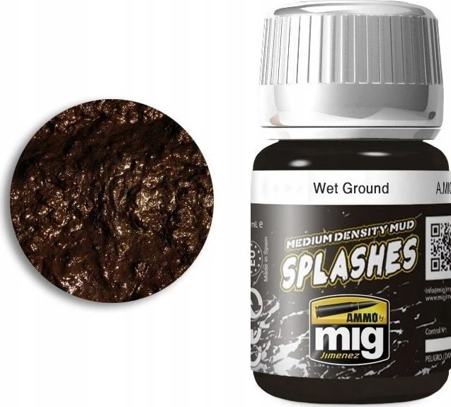 AMMO by MIG Jimenez AMMO MIG purvo efektas SPLASHES WET GROUND, emalis 35 ml