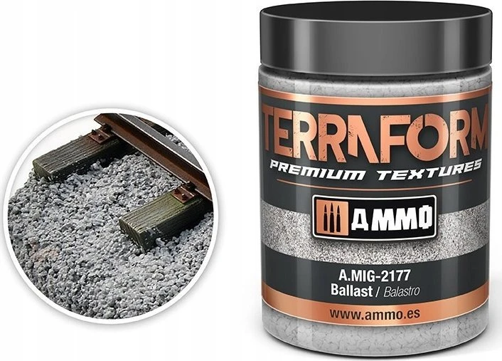 AMMO by MIG Jimenez AMMO MIG Terraform akrilinis balastas dioramoms, 100 ml
