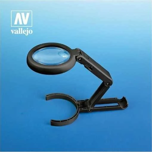 Vallejo didinamasis stiklas Didinamasis stiklas su USB apšvietimu