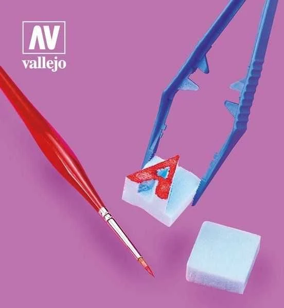 Vallejo plastikiniai pincetai 5 vnt