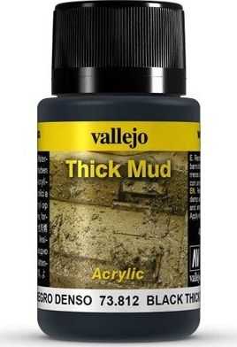 Vallejo Thick Mud Juodas Vallejo universalus purvo efektas
