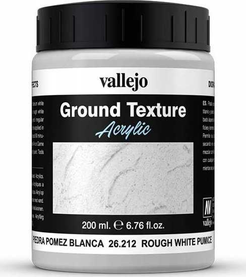 Vallejo Vallejo: 26.212 – „Diorama FX“ – grunto tekstūros – baltoji pemza (200 ml)