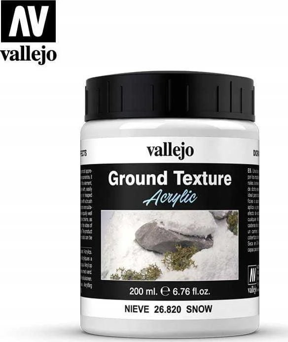 Vallejo Vallejo: 26.820 – „Diorama FX“ – žemės tekstūros – sniegas (200 ml)
