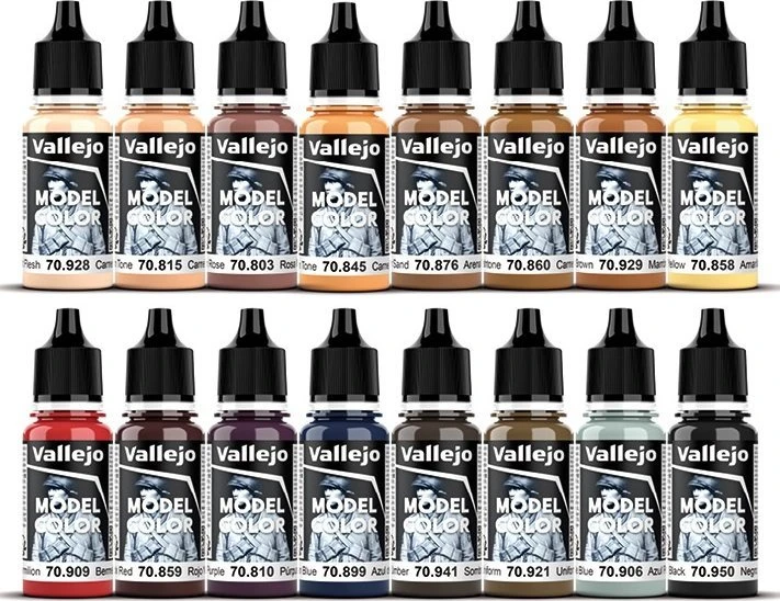 Vallejo Vallejo: 70.258 – Modelio spalva – Figūra – Veido ir odos tonai (16 x 18 ml)