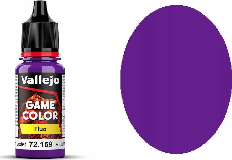 Vallejo Vallejo: 72.159 – Žaidimo spalva – Fluo – Violetinė (18 ml)