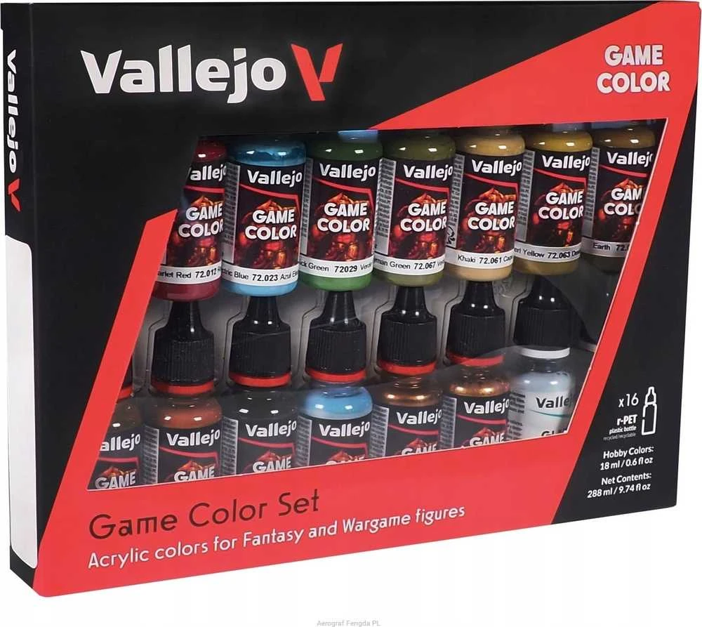 Vallejo - Game Color Specialist 16 spalvų rinkinys